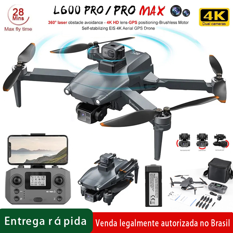 L600 Pro MAX /L600 PRO Drone 4 - Drone Gimbal 3 Axis recension och pris